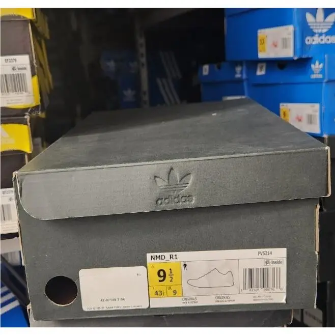 Adidas shoes - adidas NMD R1 - NMD - FV5214 - Black 6