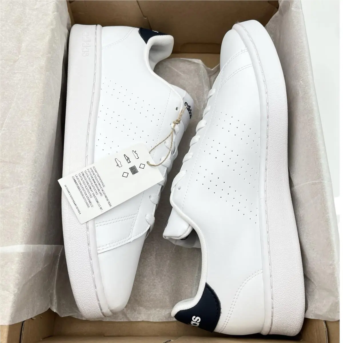 Adidas shoes - adidas Advantage - Advantage - White (UPC: 194820552662) 1