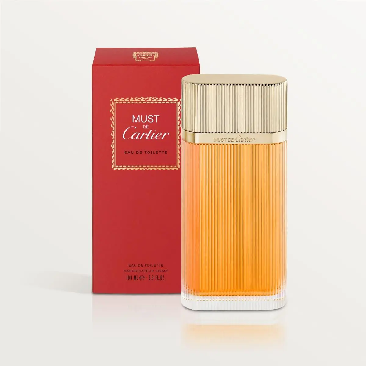 Must De Cartier Eau De Toilette Spray By Cartier - 3.3 oz