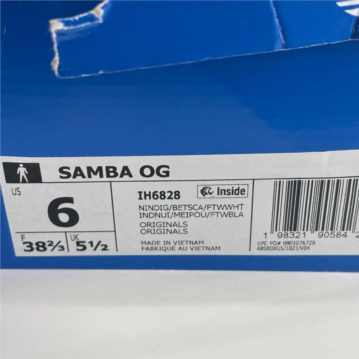 Adidas shoes - Samba OG - Samba - Blue 2