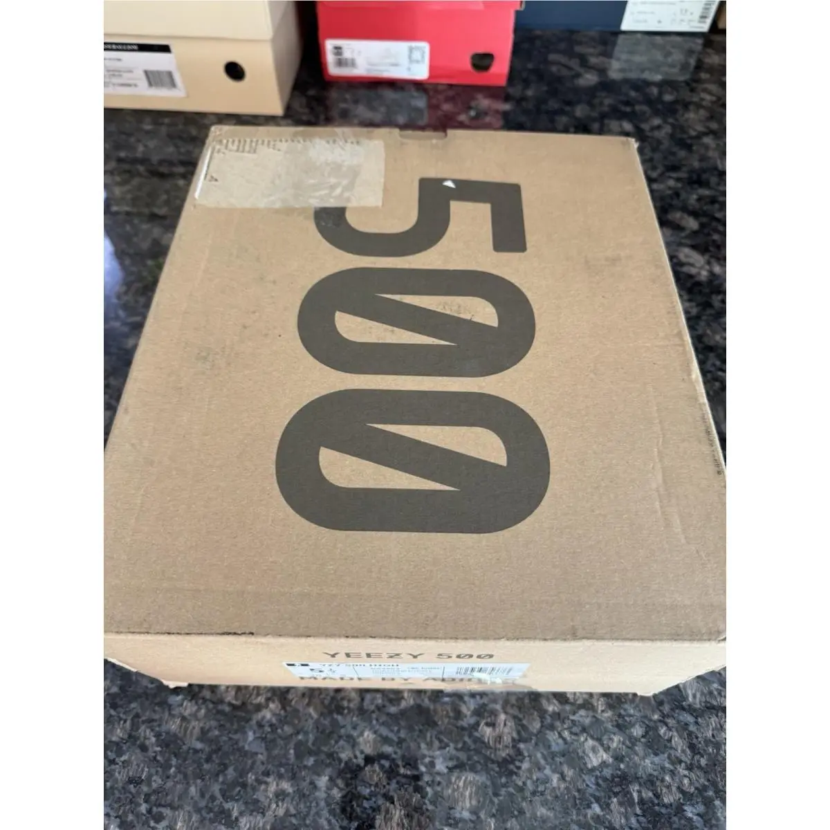 Adidas shoes - adidas Yeezy 500 High - Yeezy High - GX4553 - Brown 5