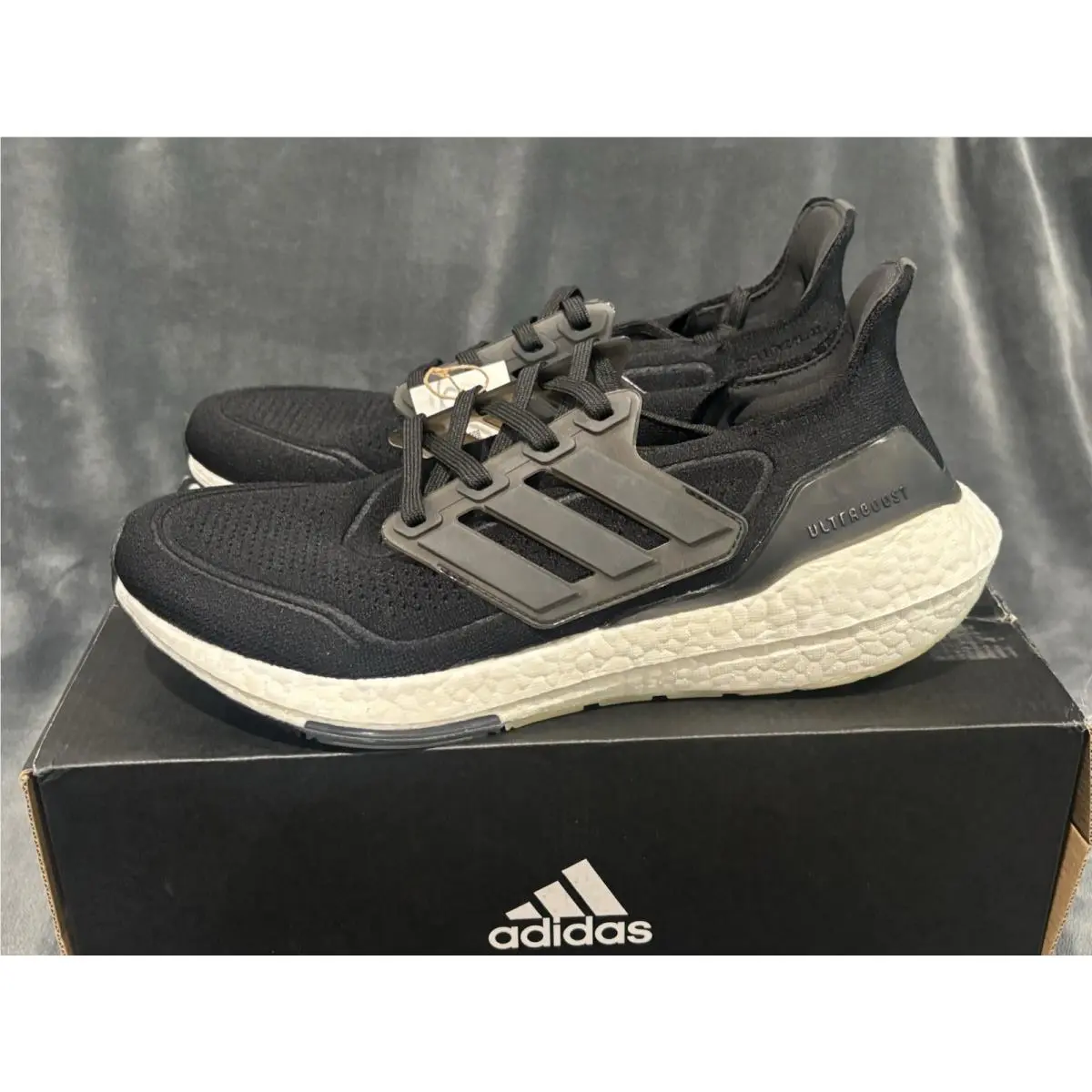 Adidas shoes - adidas Ultraboost 21 - Ultraboost - Black, Main: Black 2