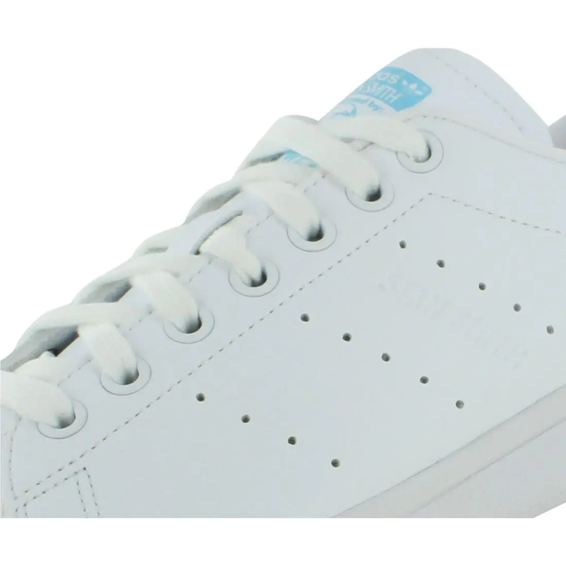 Adidas shoes - Cloud White/Cloud White/Bliss Blue, Main: White (UPC: 195740543532) 0