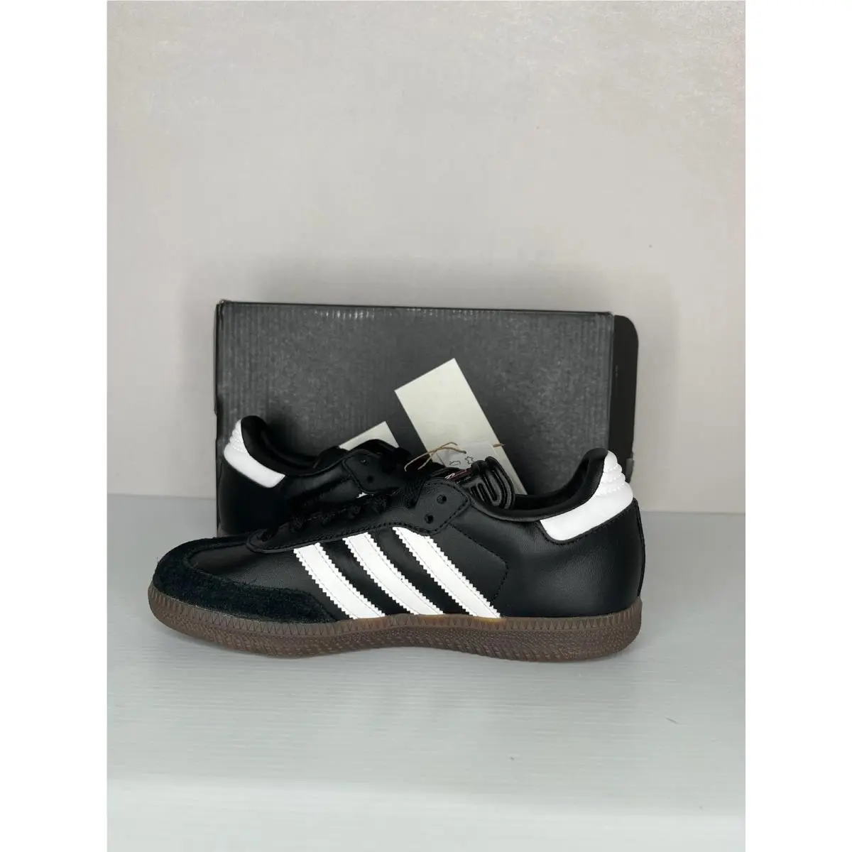 Adidas shoes - adidas Samba J - Samba - Black 2