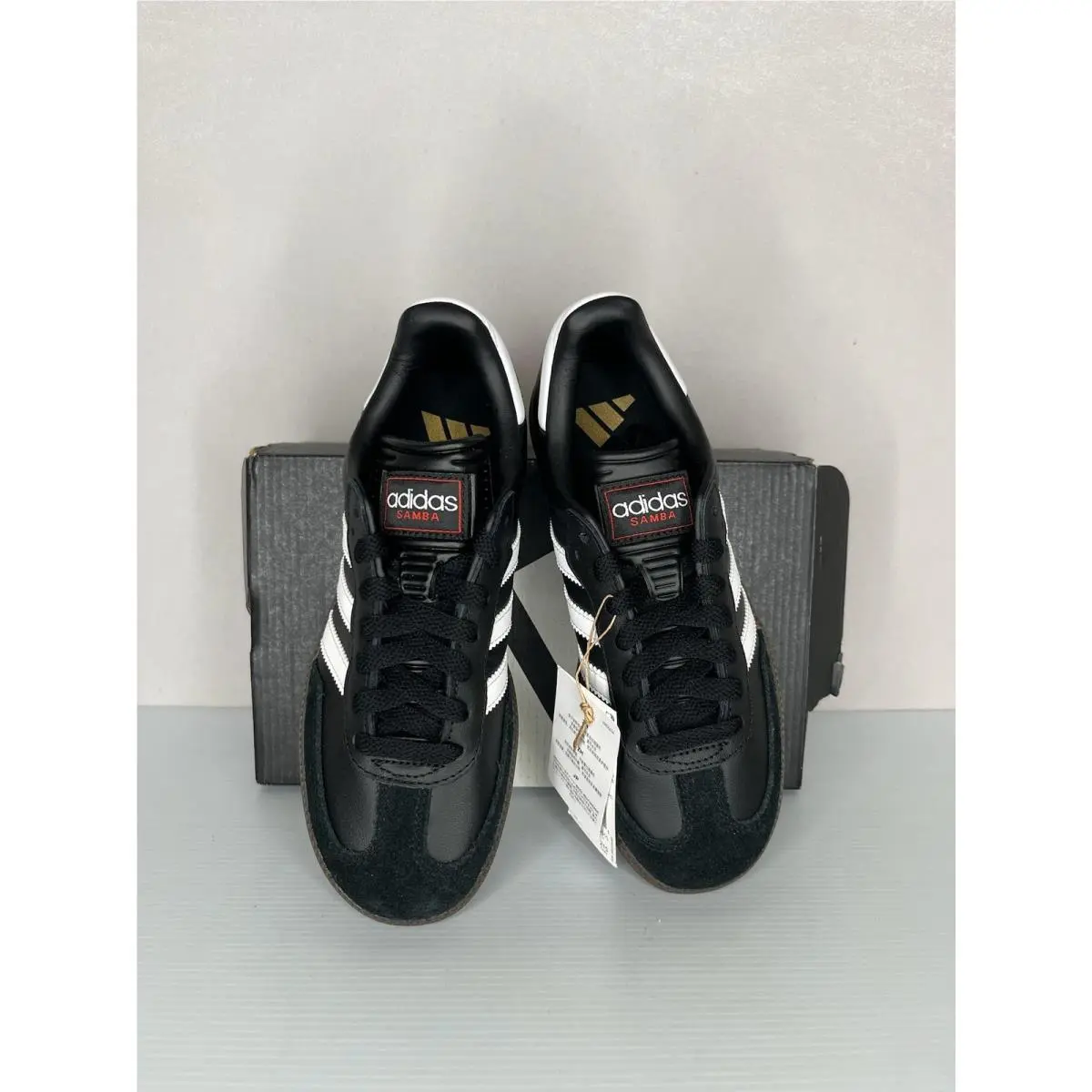 Adidas shoes - adidas Samba J - Samba - Black 4