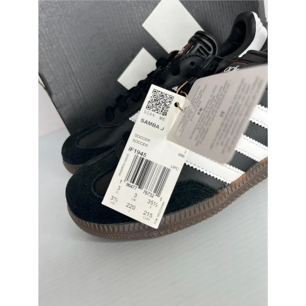 Adidas shoes - adidas Samba J - Samba - Black 0
