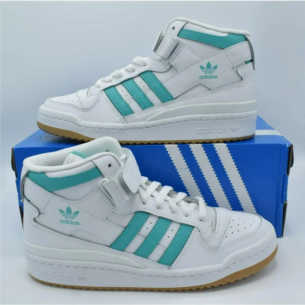 Adidas shoes - adidas Forum Mid - Forum Mid - GY3672 - White, Green (UPC: 195734687631) 1