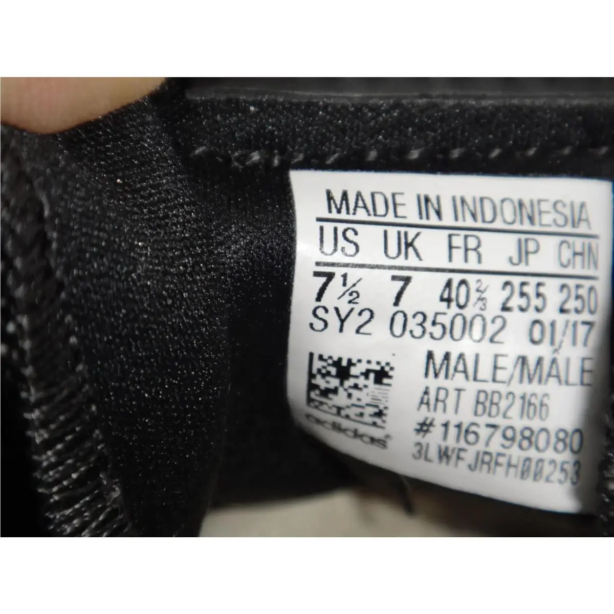 Adidas shoes - ZX Flux - Flux - BB2166 - Black 8