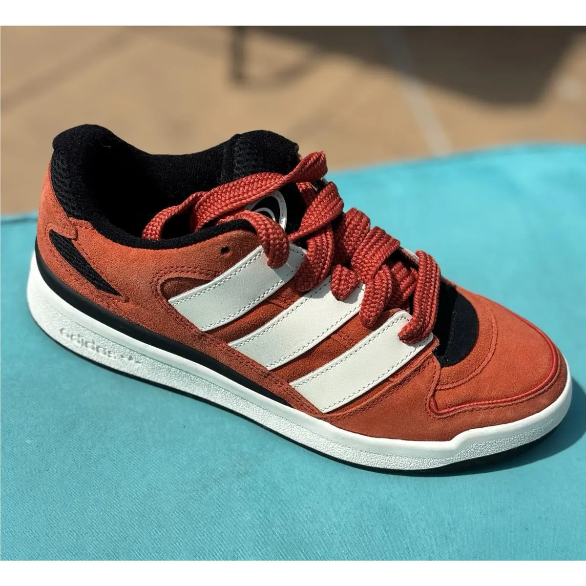 Forum 2000 Shoes Mens Size 8 Brown Black Low Top Originals Sneakers by Adidas