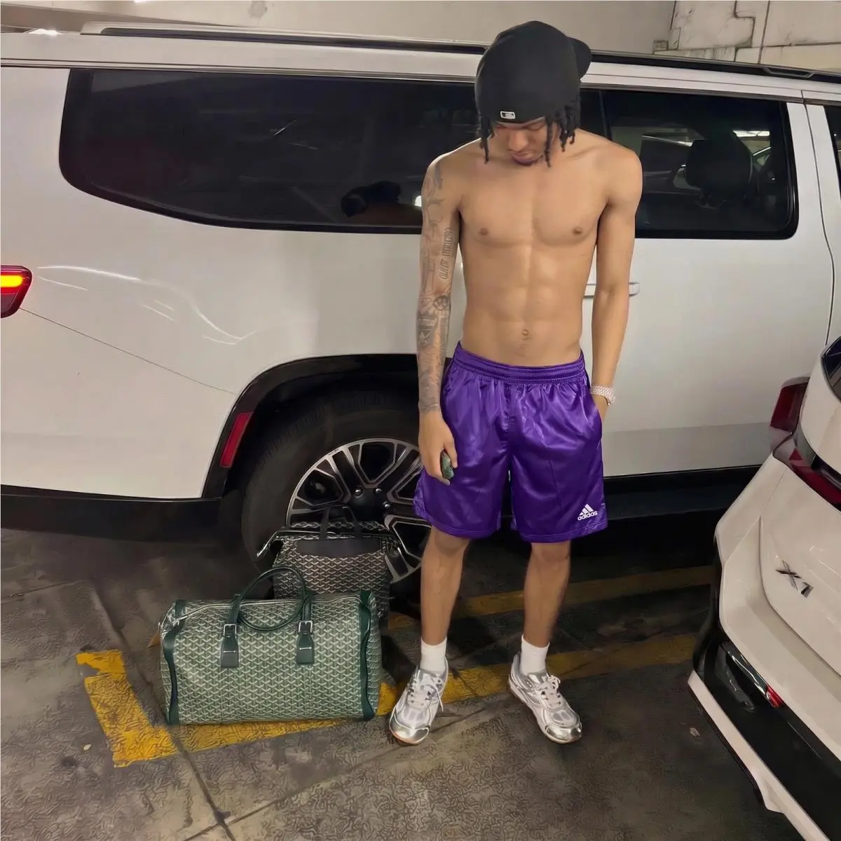 Adidas clothing - Purple 0
