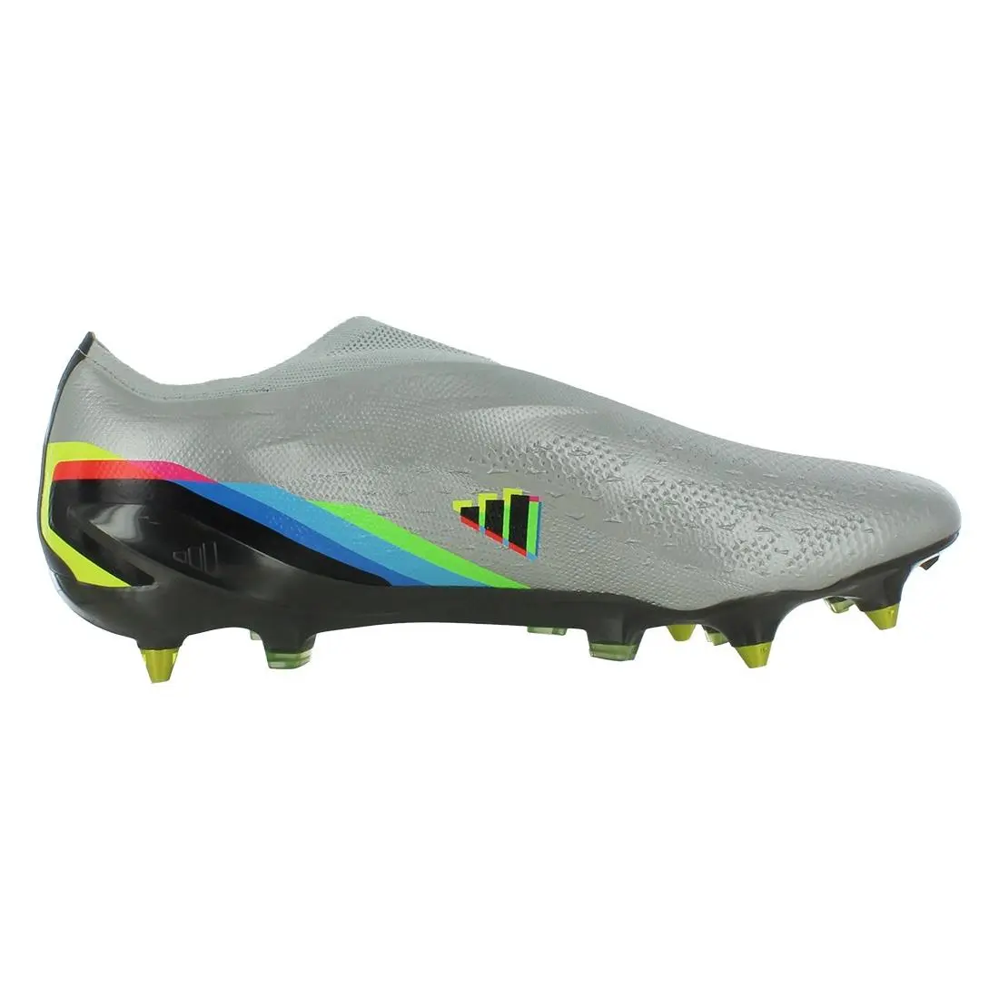 Adidas shoes - Silver Metallic/Core Black/Solar Yellow, Main: Silver (UPC: 195743123762) 1