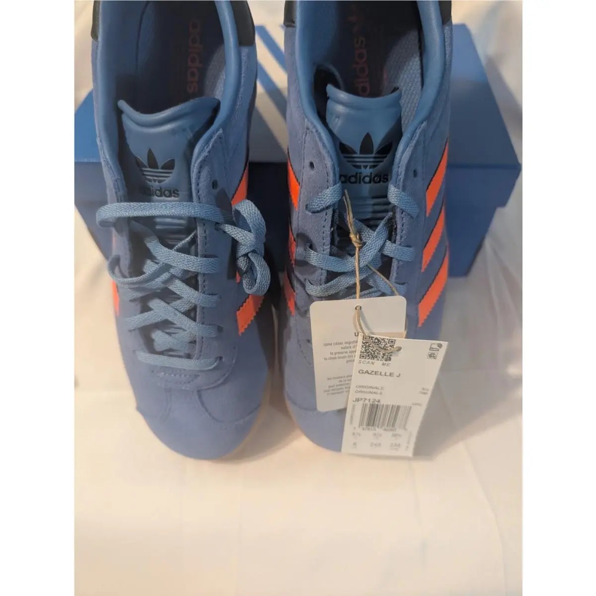 Adidas shoes - gazelle J - gazelle - Blue 3