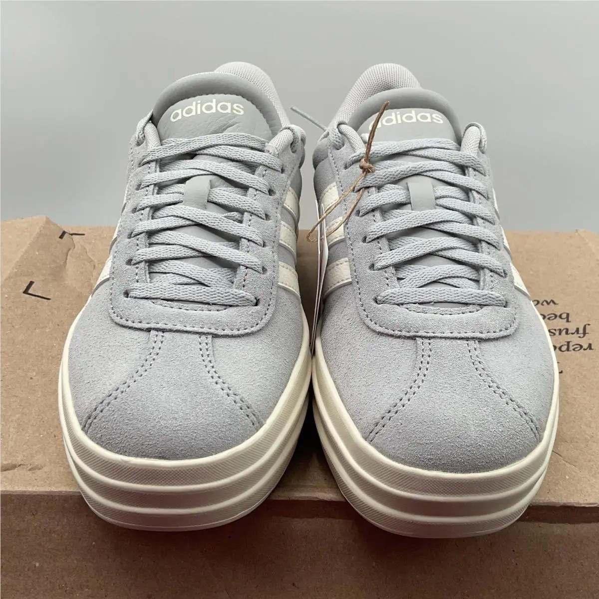 Adidas shoes - adidas VL Court 3.0 Platform - Gray 1