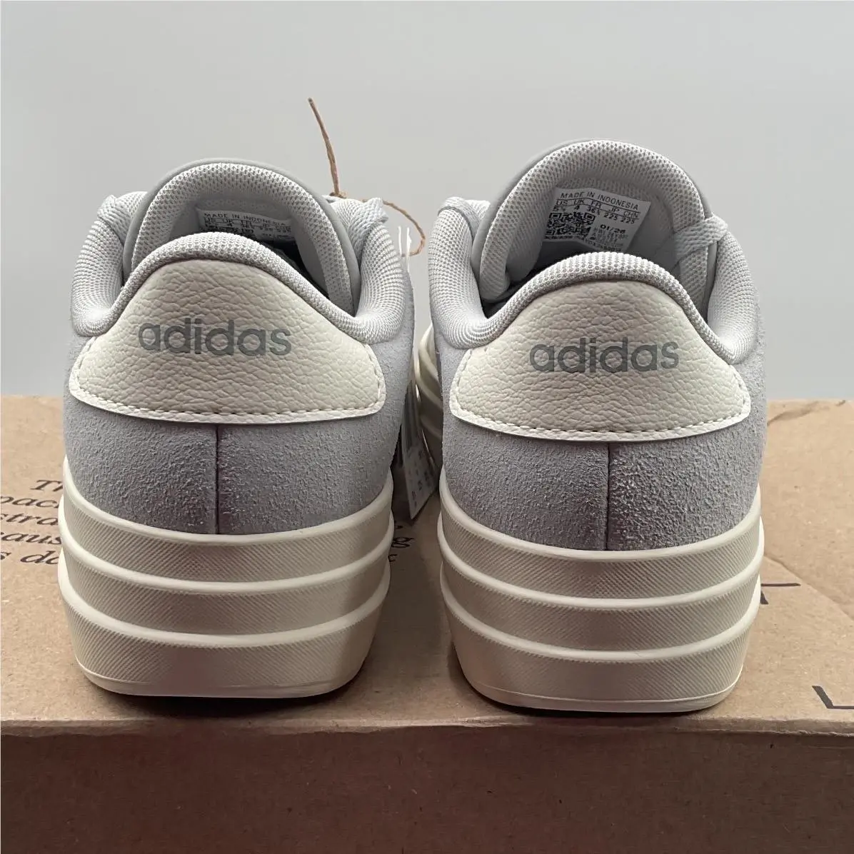 Adidas shoes - adidas VL Court 3.0 Platform - Gray 3