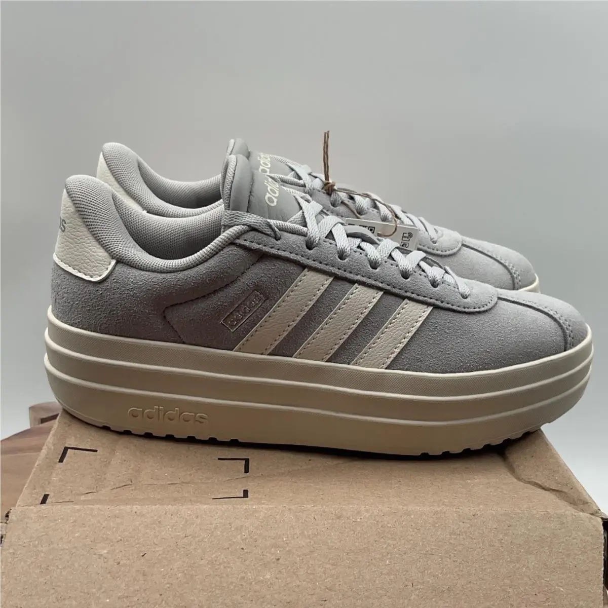 Adidas shoes - adidas VL Court 3.0 Platform - Gray 4