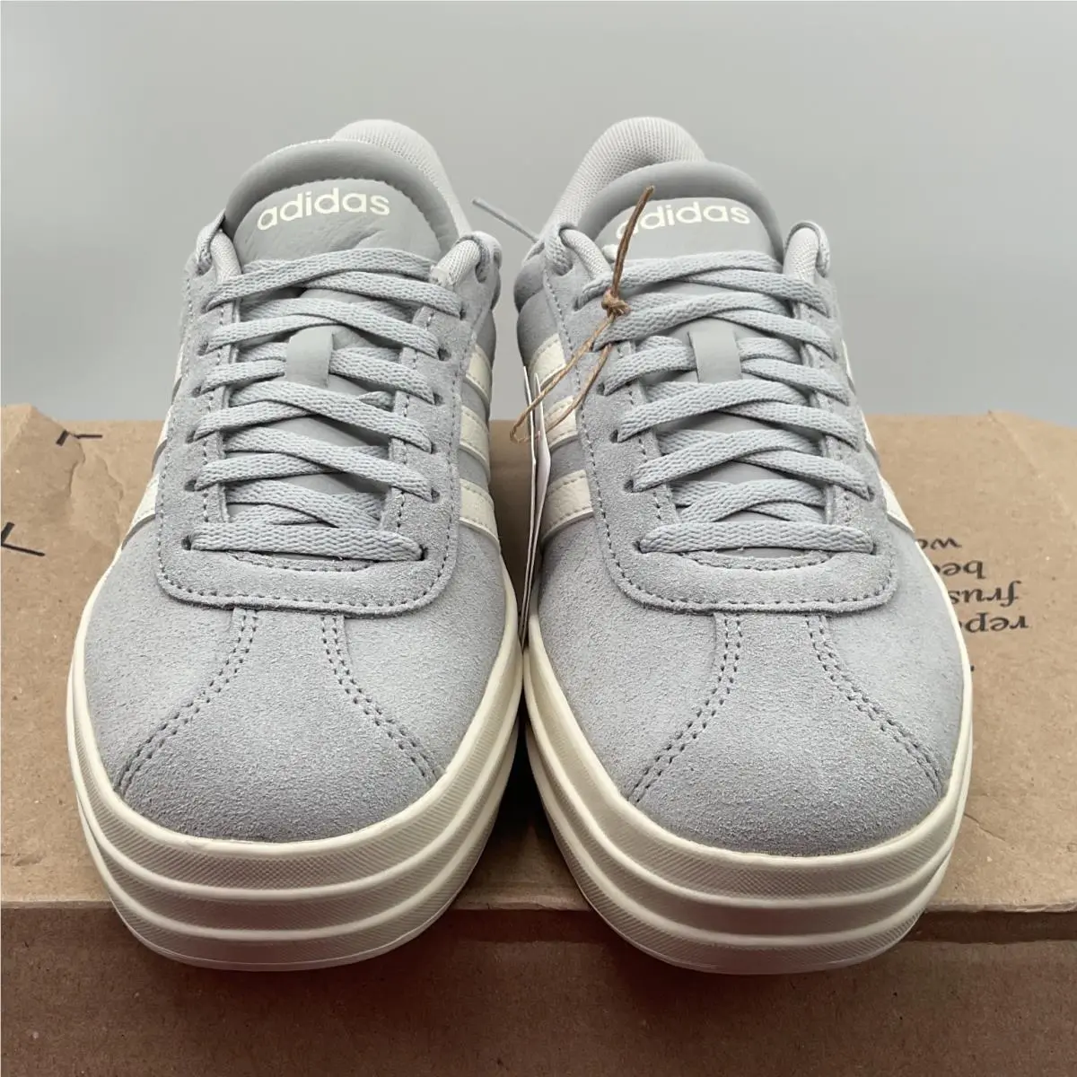Adidas shoes - adidas VL Court 3.0 Platform - Gray 5