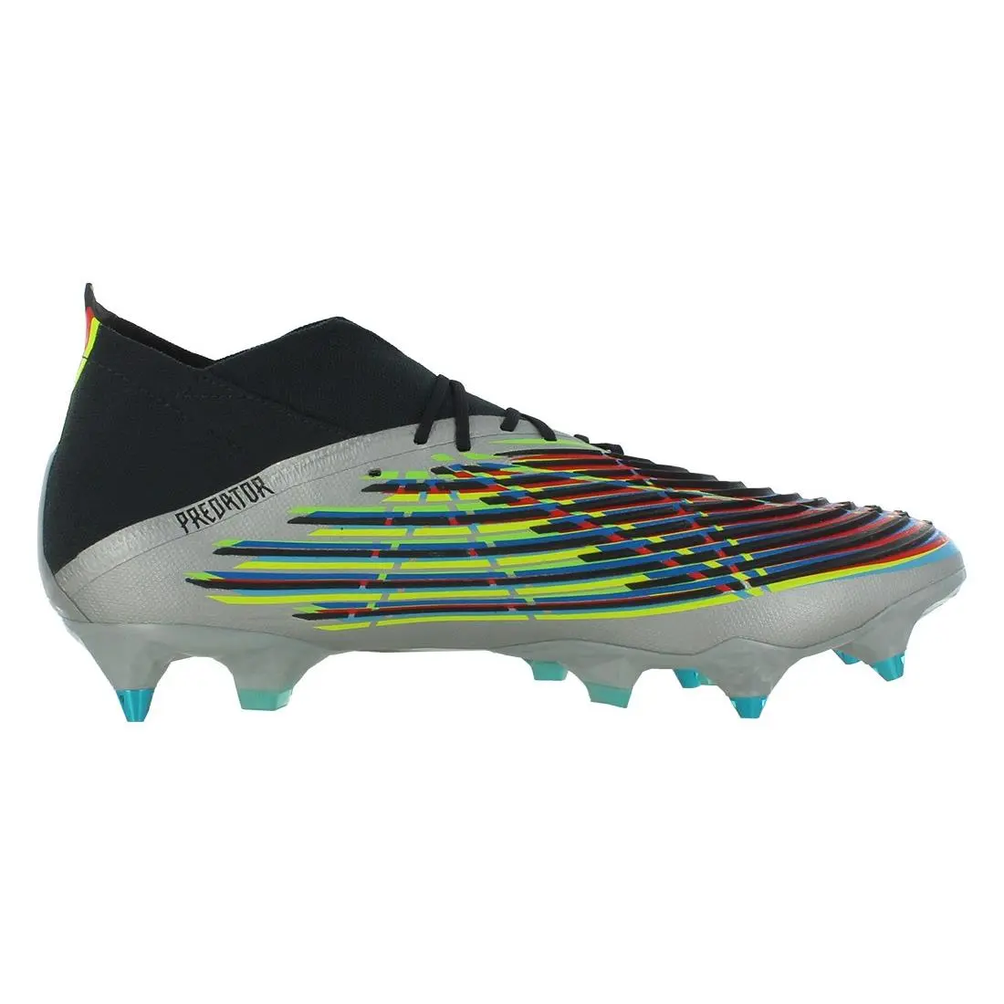 Adidas shoes - Silver Metallic/Core Black/Team Solar Green, Main: Grey (UPC: 195743098404) 1