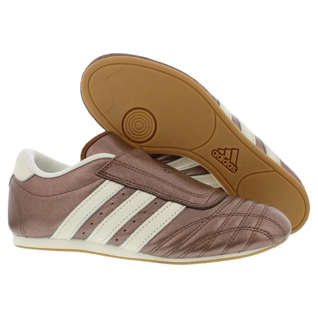 Adidas Taekwondo Womens Shoes Size 8.5 Color: Supplier Colour/preloved - Supplier Colour/Preloved Brown/Off White, Main: Brown