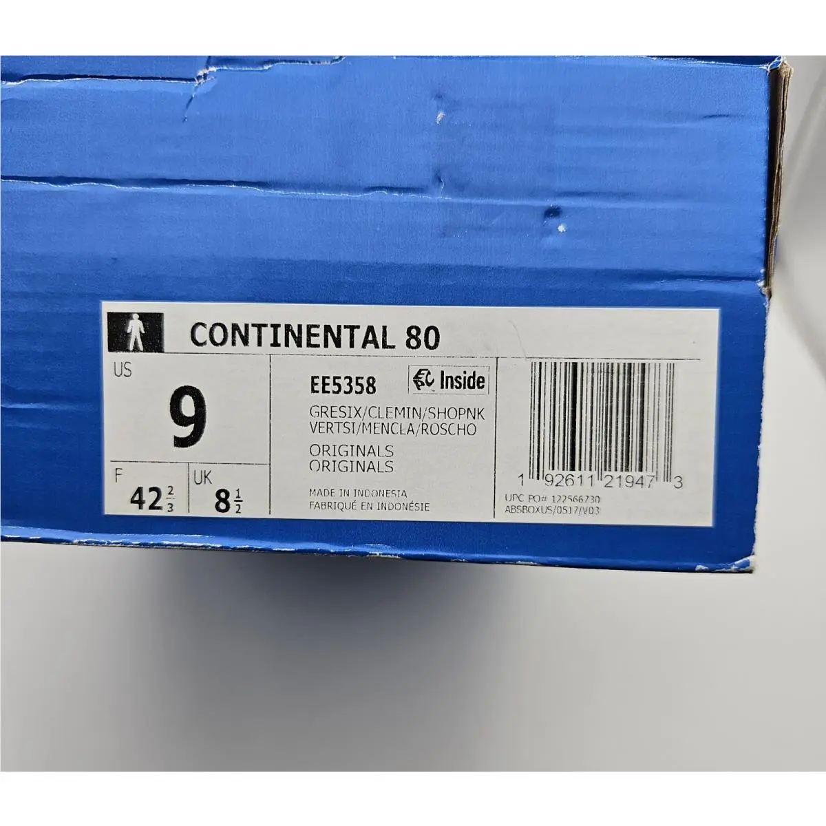 Adidas shoes - adidas Continental - Continental - EE5358 - Gray 6