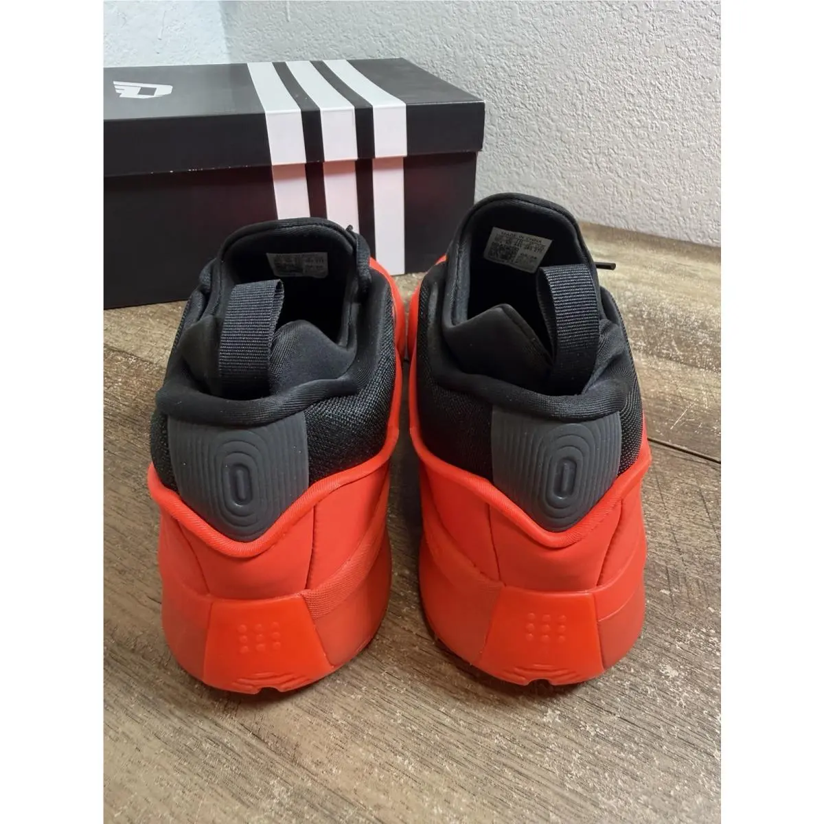 Adidas shoes - adidas Dame 9 - Dame - IE3627 - Red 2