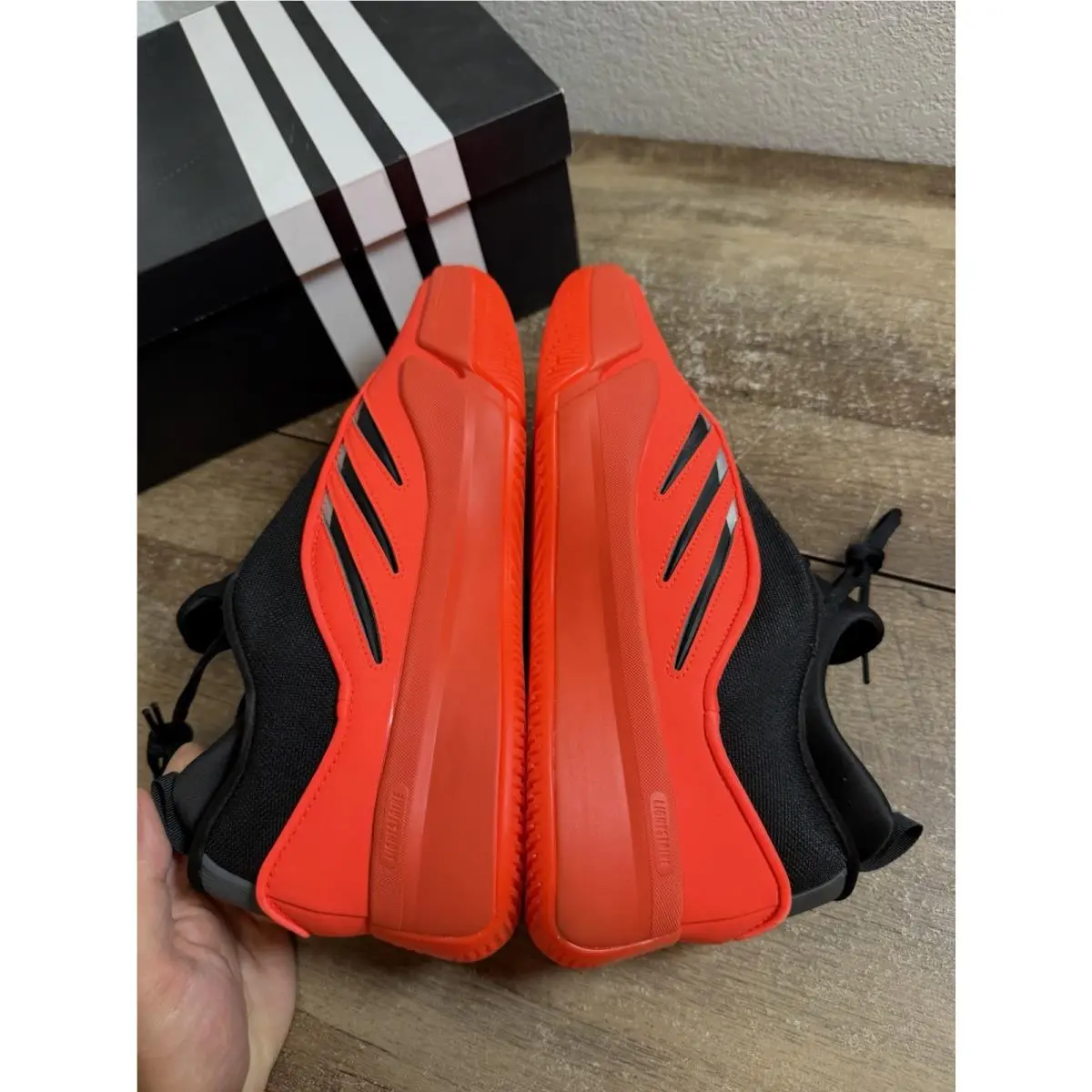 Adidas shoes - adidas Dame 9 - Dame - IE3627 - Red 3