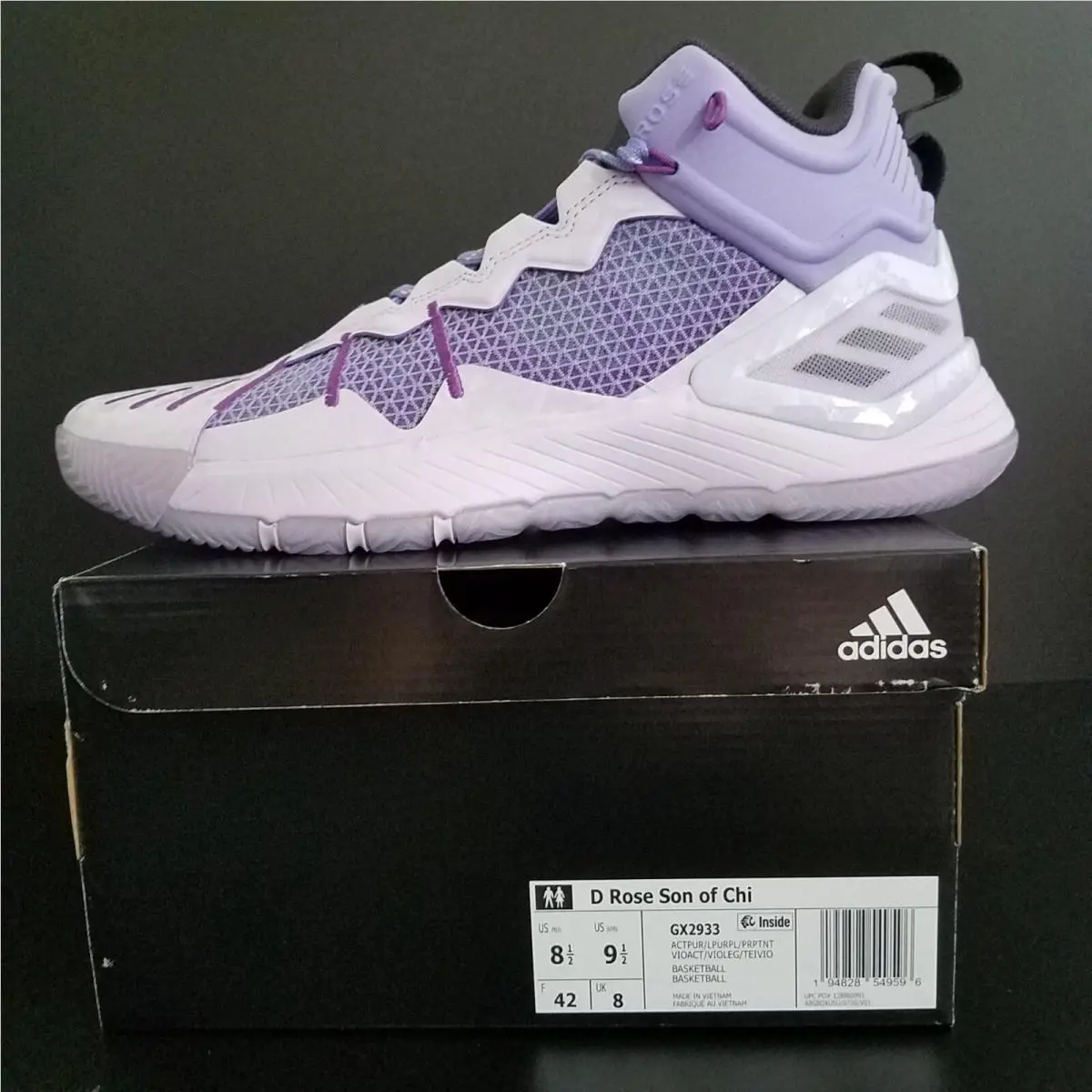 Adidas shoes - Adidas D Rose Son of Chi - GX2933 - Purple 7