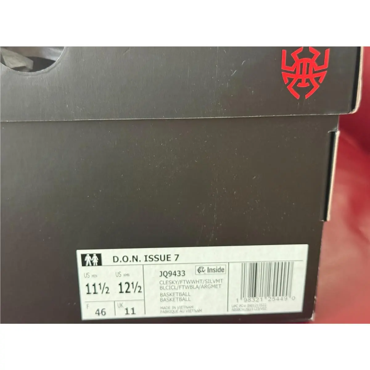 Adidas shoes - adidas D.O.N. Issue - Issue - JQ9433 - Clear Sky / Cloud White / Silver Metallic (UPC: 198321254490) 10