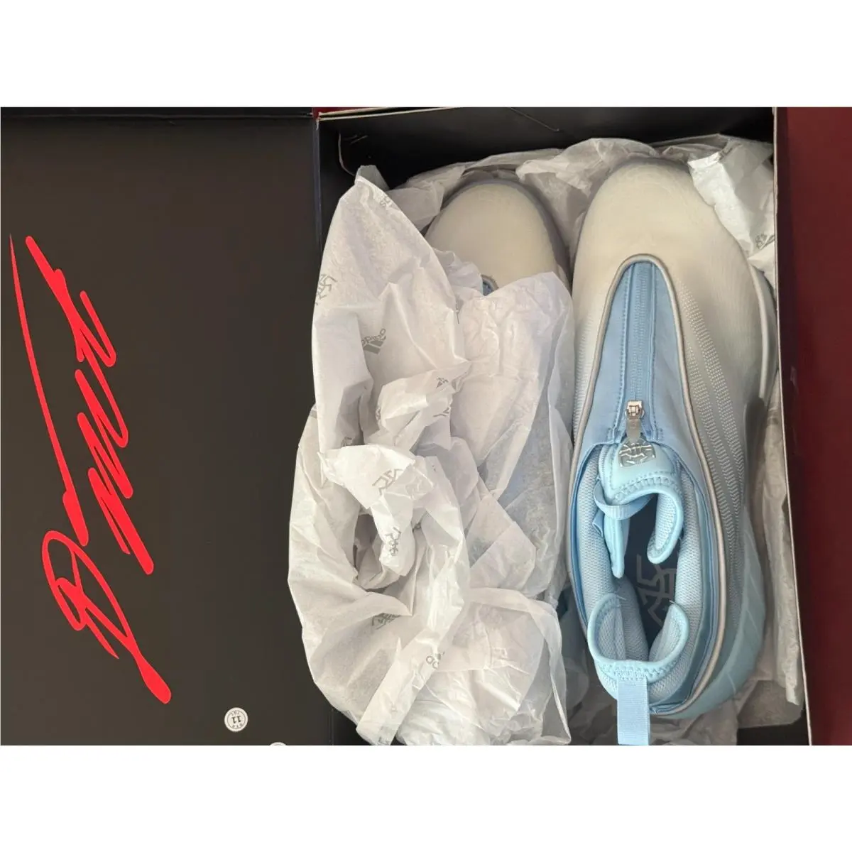Adidas shoes - adidas D.O.N. Issue - Issue - JQ9433 - Clear Sky / Cloud White / Silver Metallic (UPC: 198321254490) 11