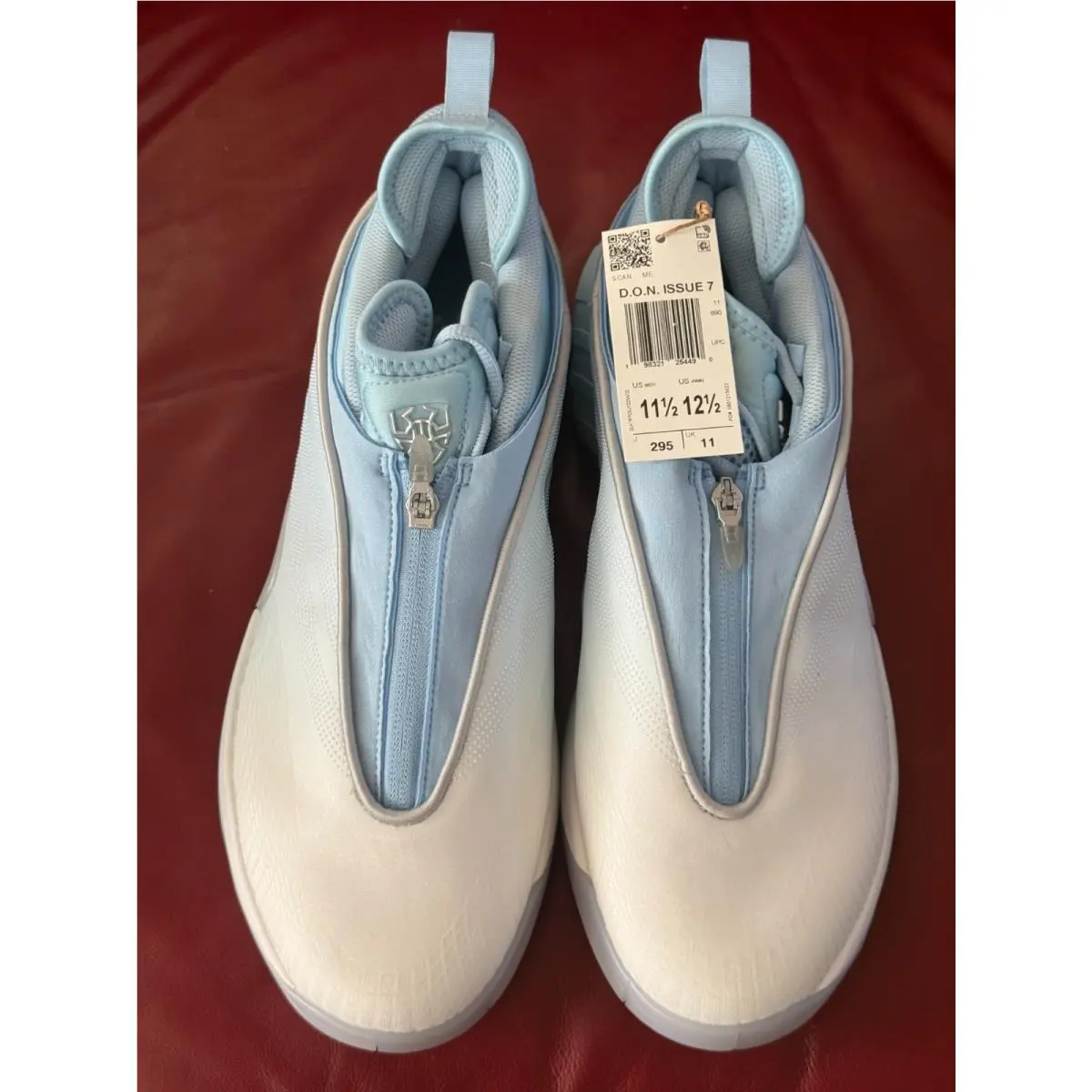 Adidas shoes - adidas D.O.N. Issue - Issue - JQ9433 - Clear Sky / Cloud White / Silver Metallic (UPC: 198321254490) 12