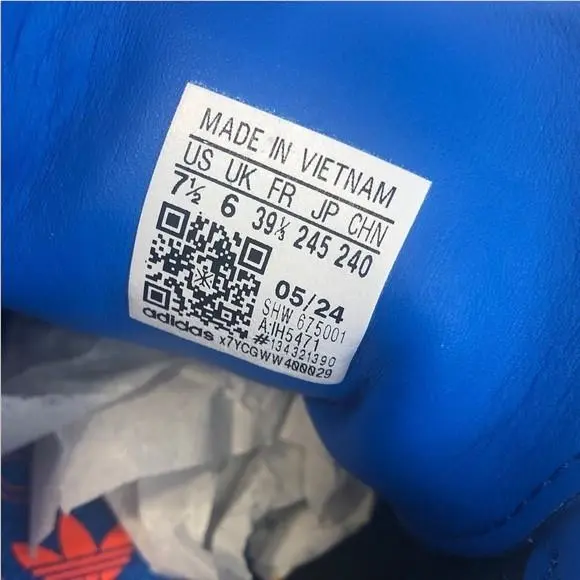 Adidas shoes - adidas Hamburg - Hamburg - IH5471 - Blue 2