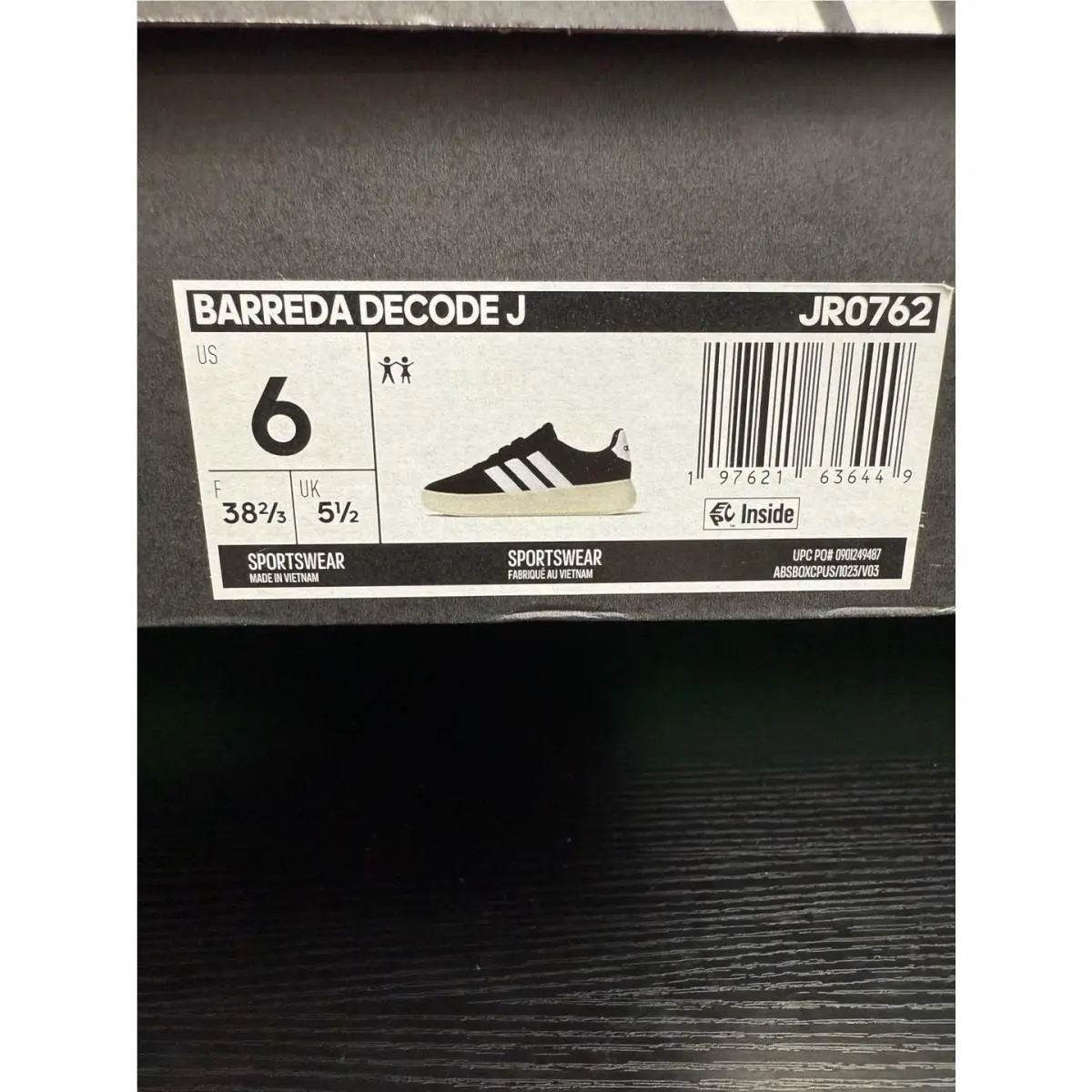 Adidas shoes - Barreda Decode - Barreda Decode - JR0762 - Black 4