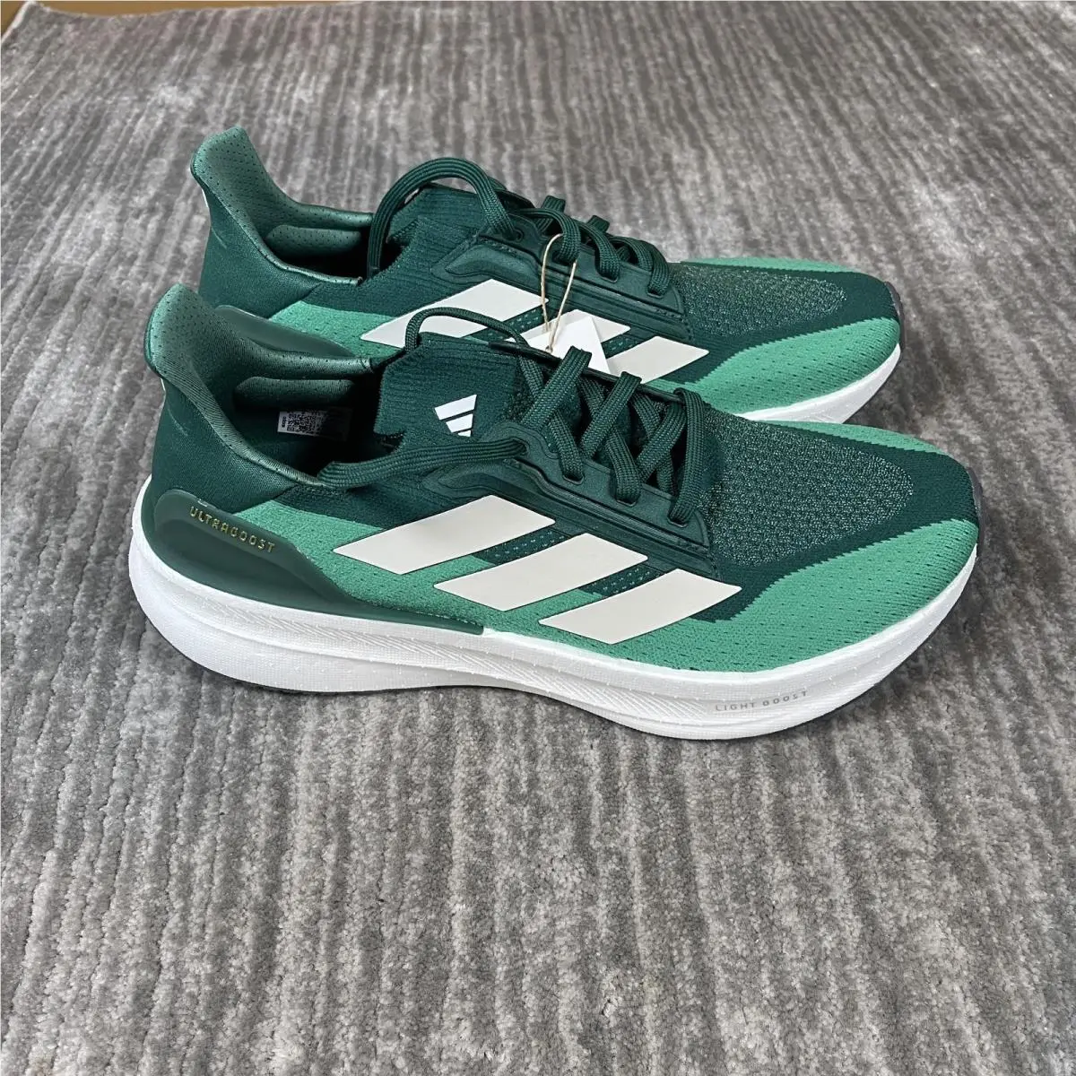 Adidas Ultraboost 5X Shoes Mens Size 9.5 Green Running Sneakers JH9041