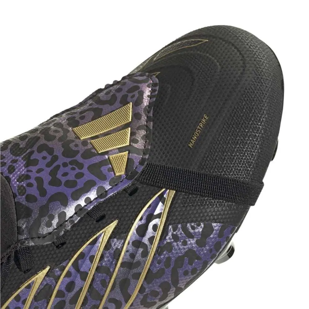 Adidas shoes - adidas Predator League FoldOver Tongue Firm GroundMulti Ground So - KI5872 - Black, Blue (UPC: 198321055394) 5