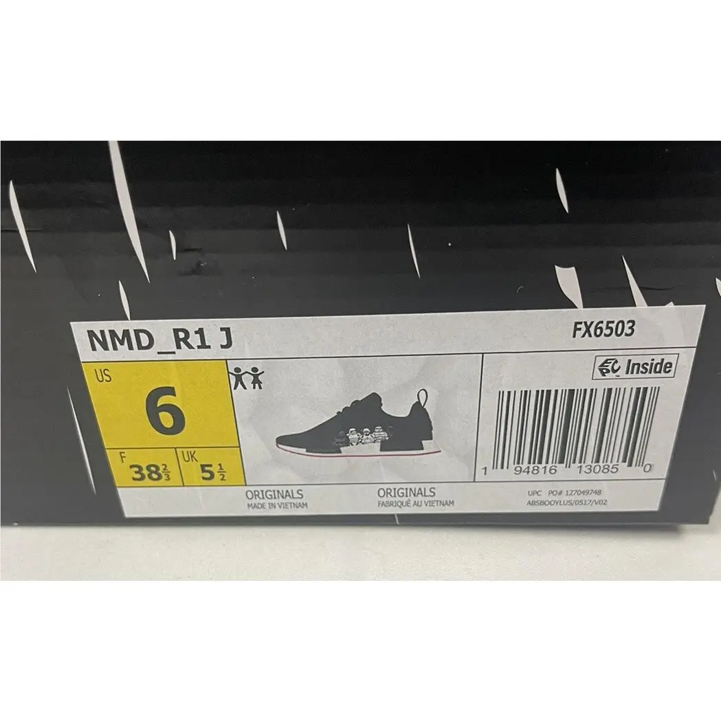 Adidas shoes - adidas NMD R1 - NMD - FX6503 - Black (UPC: 194816130805) 5