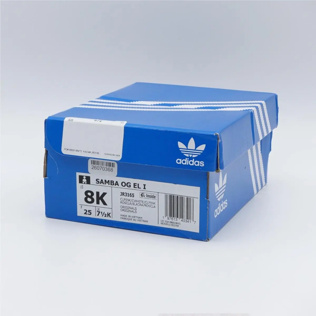 Adidas shoes - adidas Samba OG EL - Samba - JR3165 - Pink (UPC: 197613403417) 5