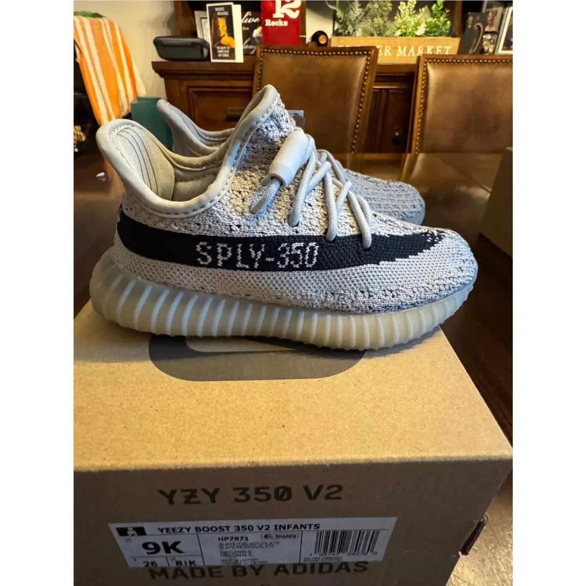 Adidas shoes - adidas Yeezy Boost 350 V2 - Gray 0