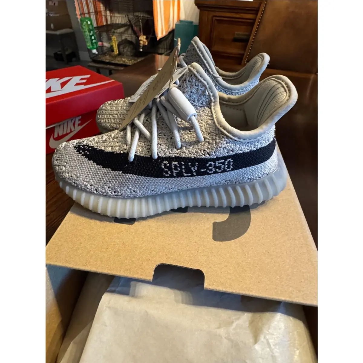 Adidas shoes - adidas Yeezy Boost 350 V2 - Gray 1