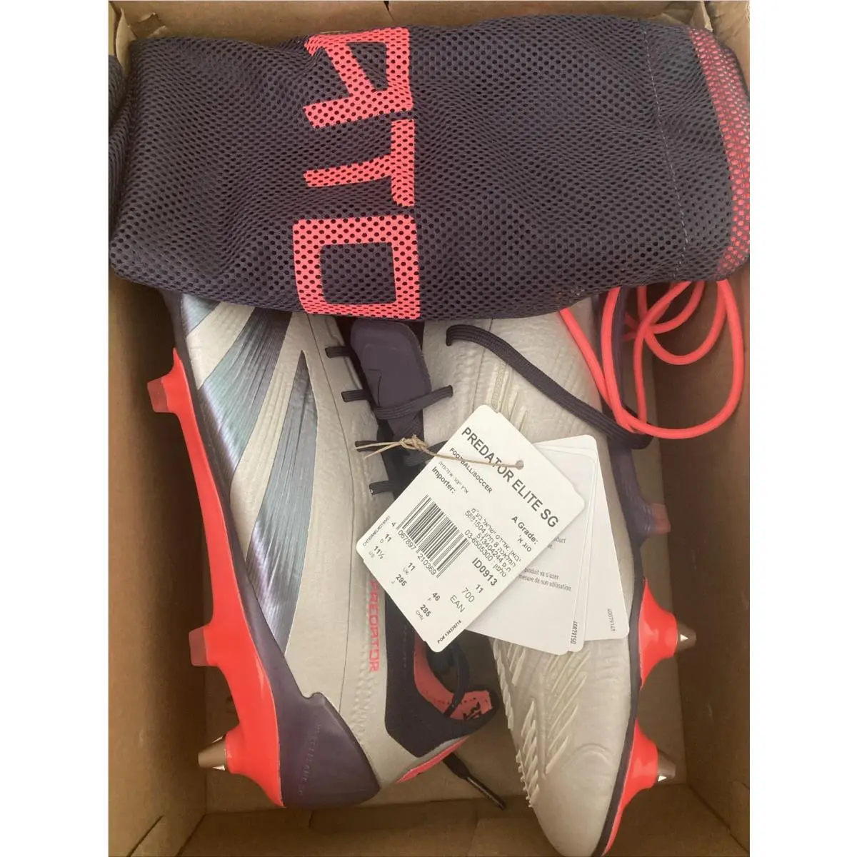 Adidas shoes - adidas Predator Elite - Predator Elite - ID0913 - Grey/Black 1