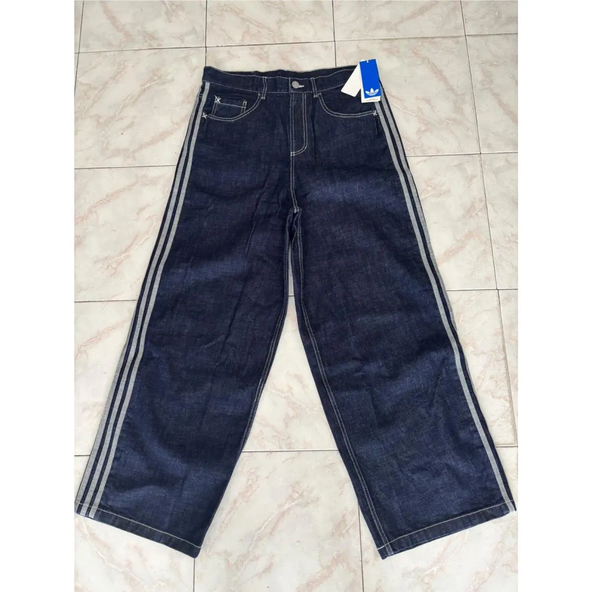 Adidas clothing - adidas Originals 90s Alternative Sports Skater Jeans - KS6916 - Night Navy 0