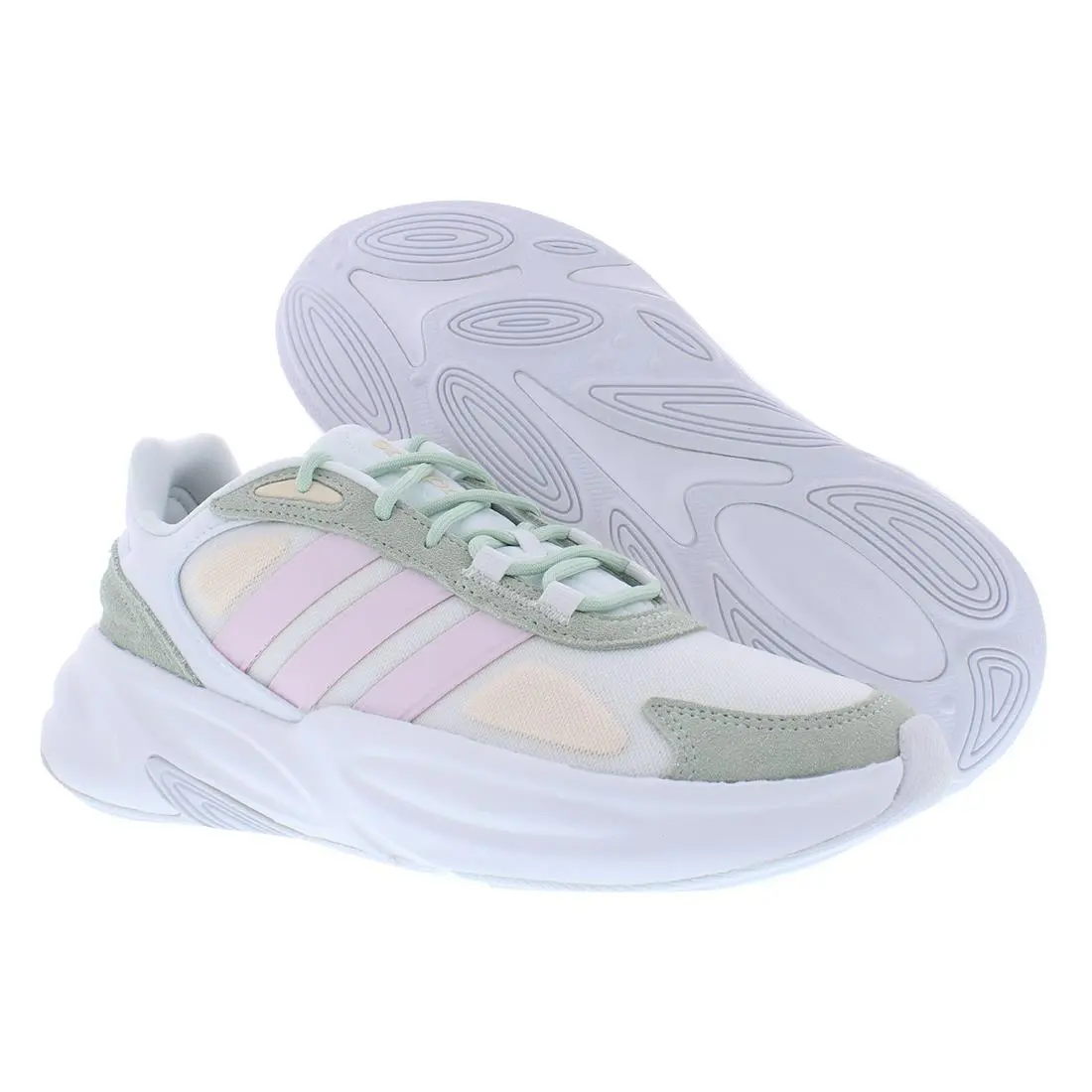 Adidas Ozelle Womens Shoes Size 8.5 Color: Cloud White/almost Pink/bliss Orange
