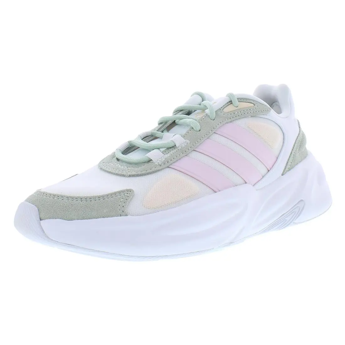 Adidas shoes - Cloud White/Almost Pink/Bliss Orange, Main: White (UPC: 195740167516) 0