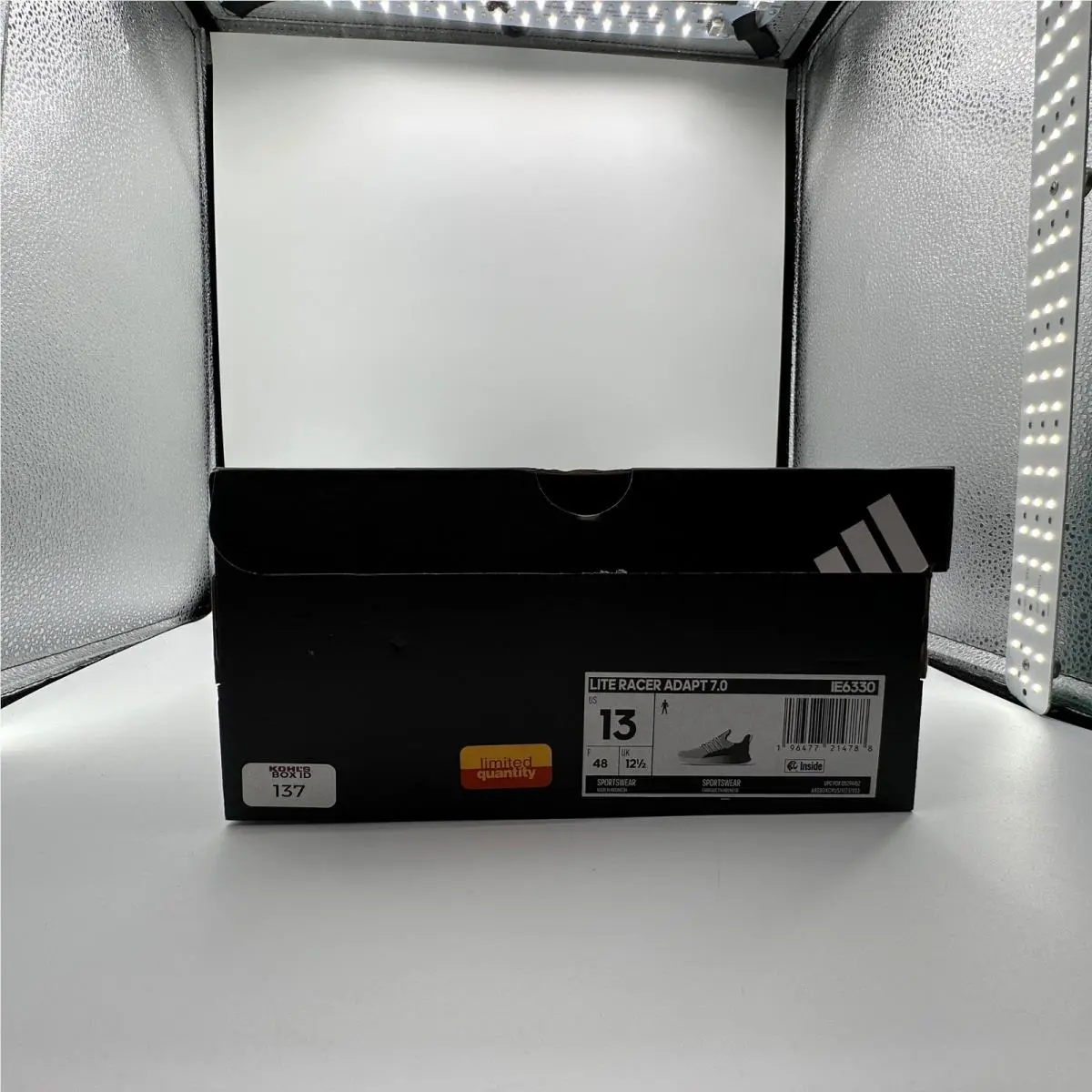 Adidas shoes - Lite Racer Adapt 7.0 - Lite Racer Adapt - Black 10