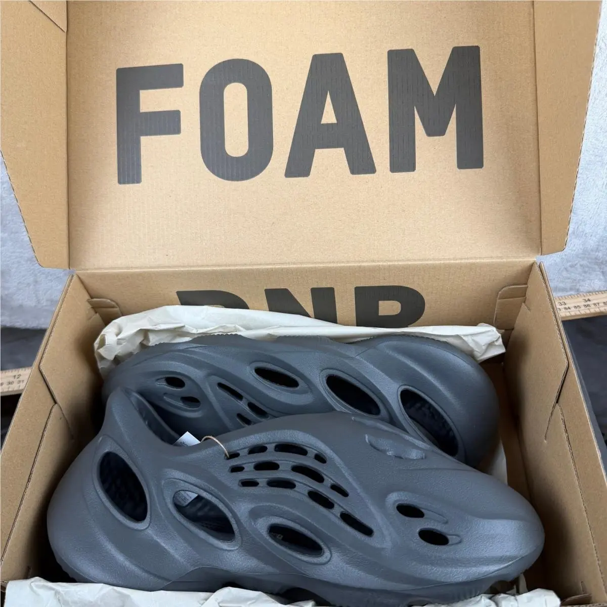 Adidas shoes - Yeezy Foam Runner Carbon IG5349 - Gray 0