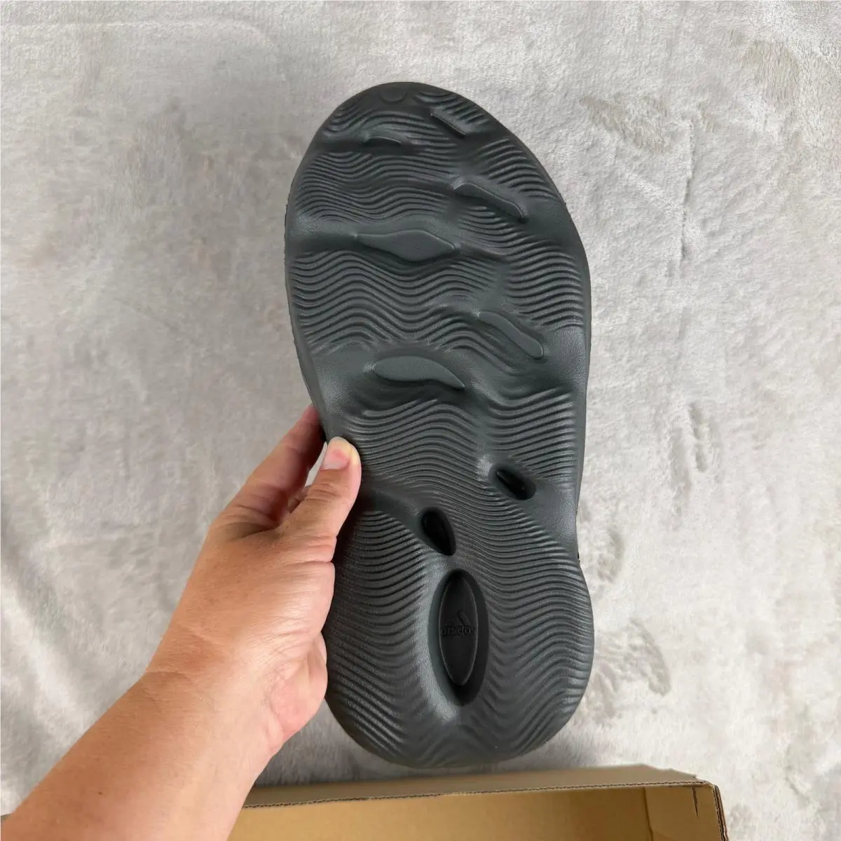 Adidas shoes - Yeezy Foam Runner Carbon IG5349 - Gray 1