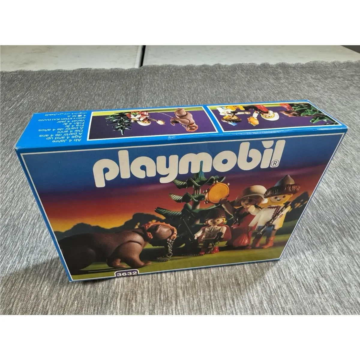 Playmobil 3632 Gypsies with Dancing Bear Vintage Toy Set Nos