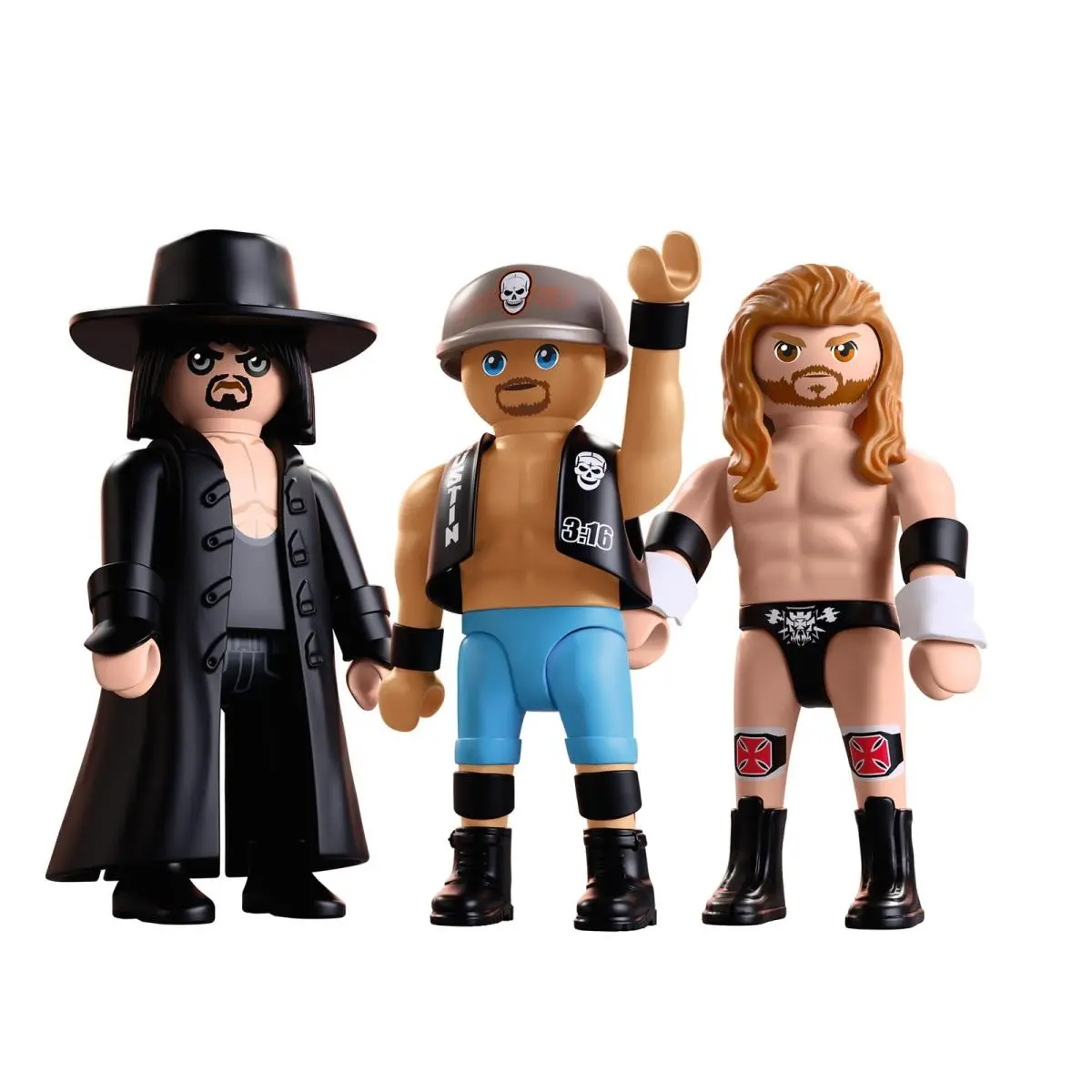 Playmobil Wwe Attitude Era Multipack Figuurset Met Undertaker Stone Cold