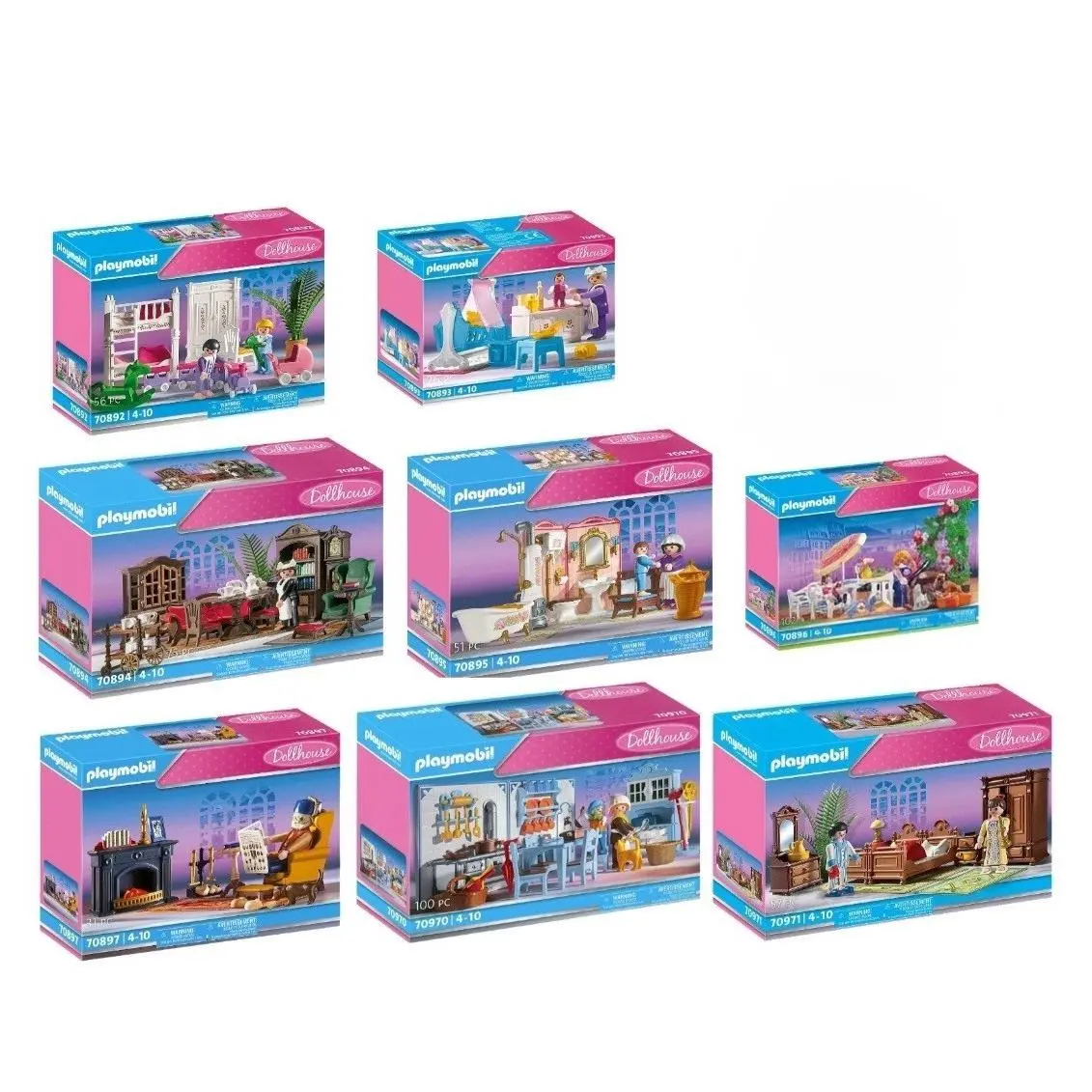 Playmobil Victorian Dollhouse 70970 70971 70892 70893 70894 70895 70896 70897