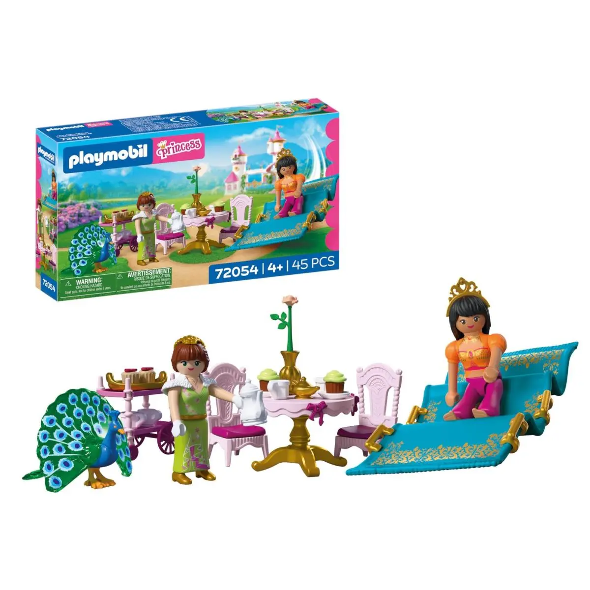 Playmobil Princess A Visit From Afar 2 Princesses with Flying Carpet and T