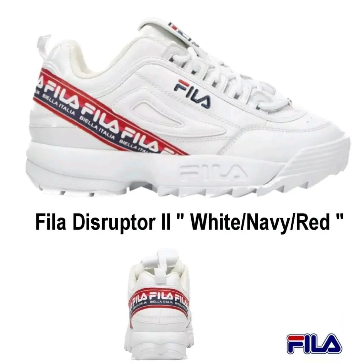 Fila shoes - FILA Disruptor II - Disruptor - White 2