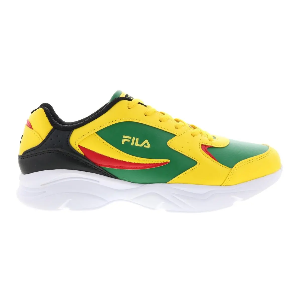 Fila Stirr 1RM02051-731 Mens Yellow Synthetic Lifestyle Sneakers Shoes - Yellow